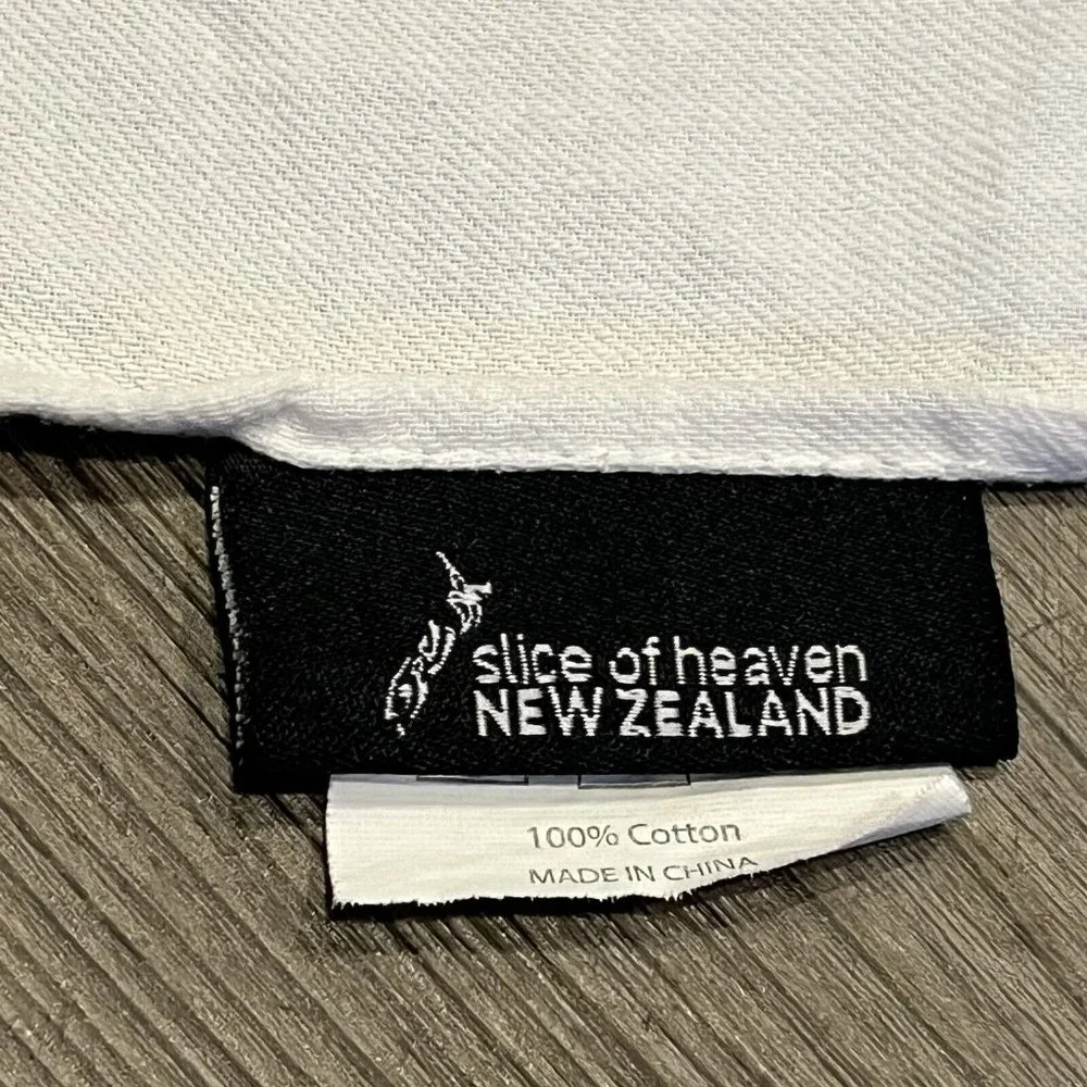 Slice Of Heaven New Zealand Souvenir Hand Towel Native Flowers